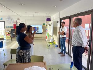 Lee más sobre el artículo Tías inició el curso con todo listo en colegios e institutos del municipio