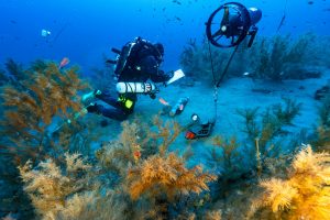 Lee más sobre el artículo La investigación del coral negro de Playa Chica atrae estos días a la televisión nacional francesa
