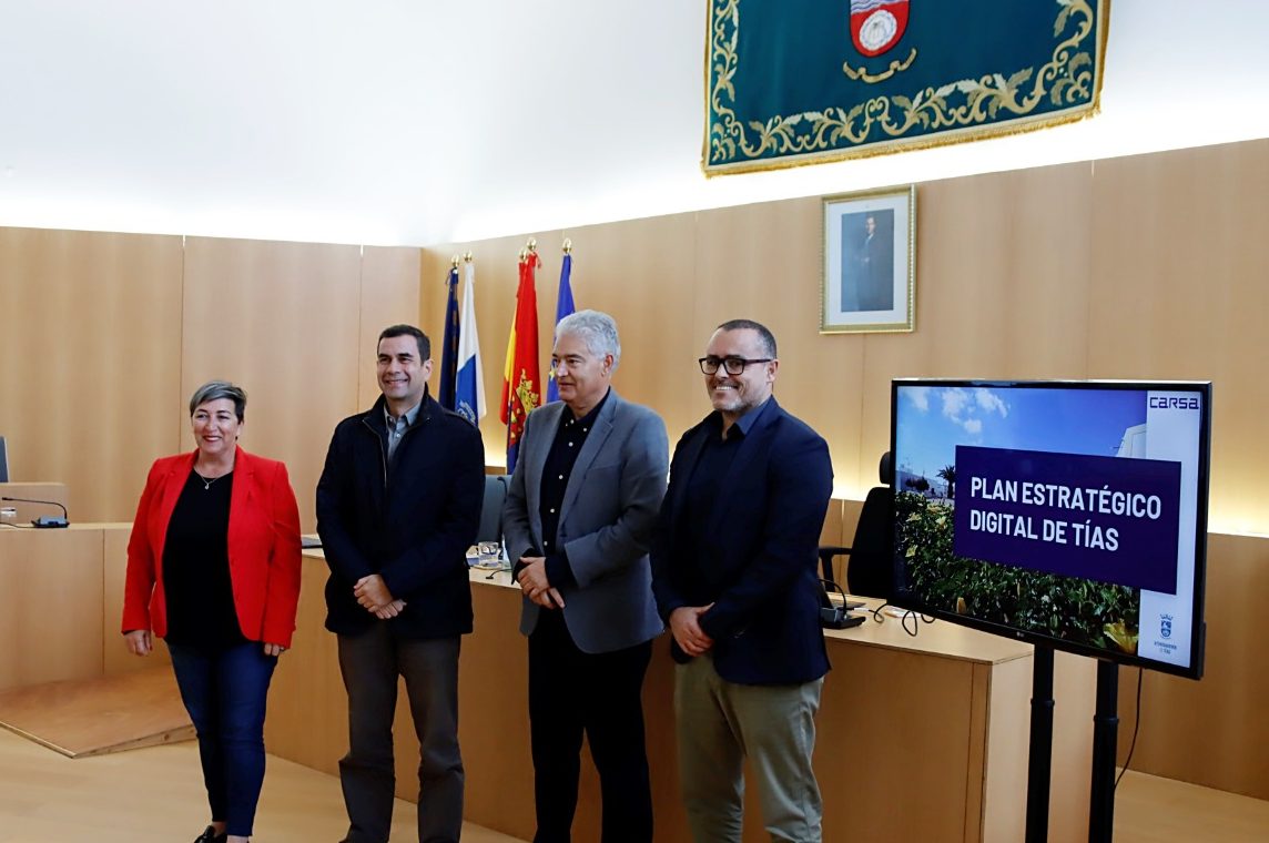 En este momento estás viendo Tías, primer municipio canario en tener un plan estratégico digital con metodología europea