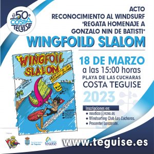 Lee más sobre el artículo Costa Teguise acogerá este sábado una regata en reconocimiento al mundo del windsurf